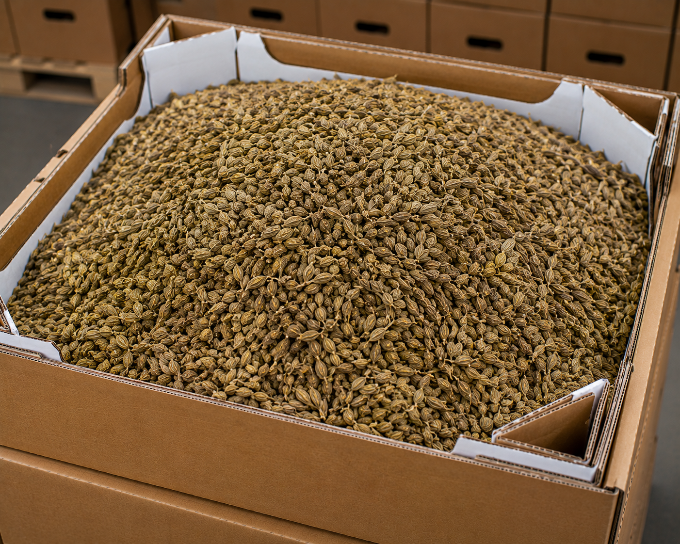 Dried aniseed