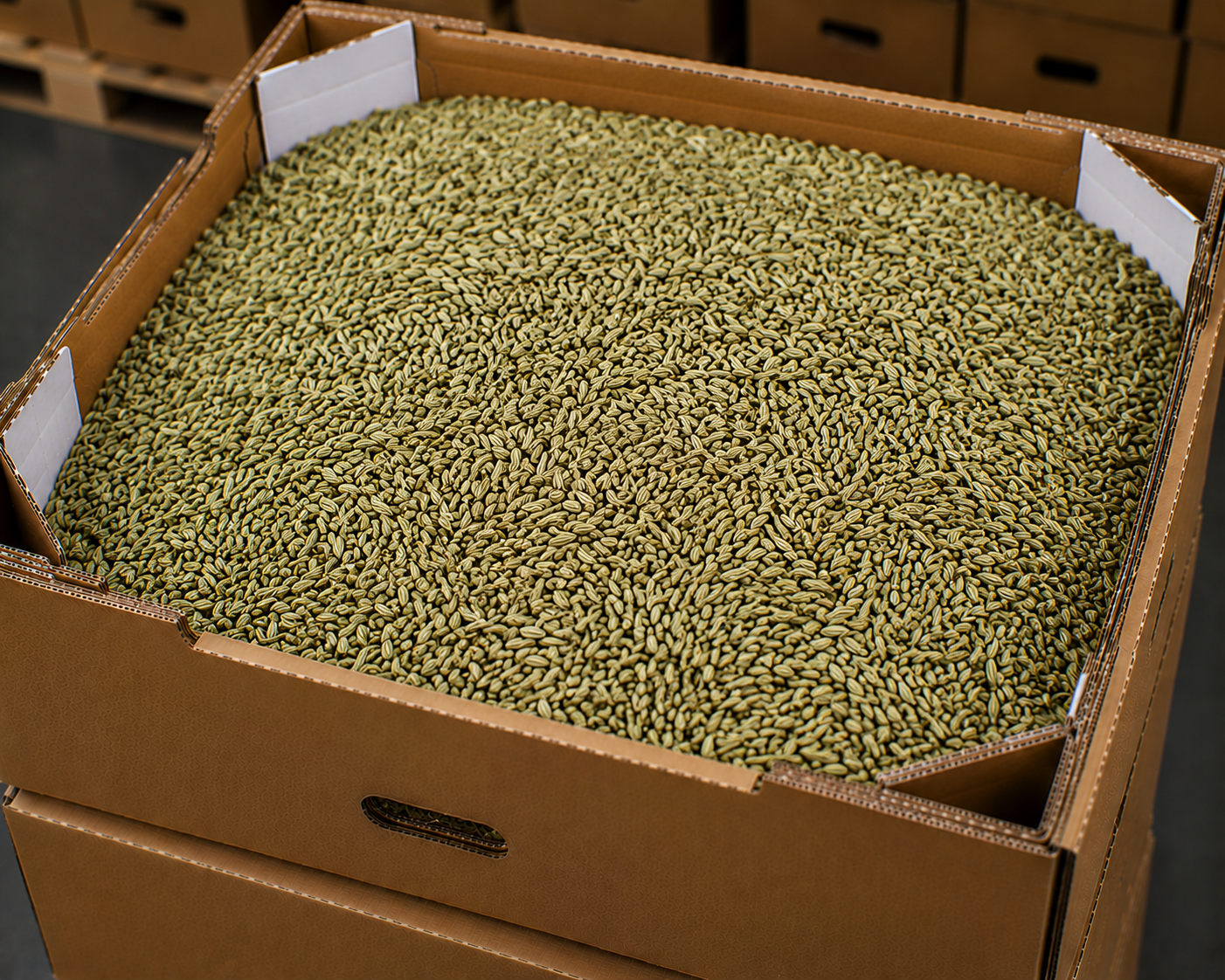 Dried fennel seed