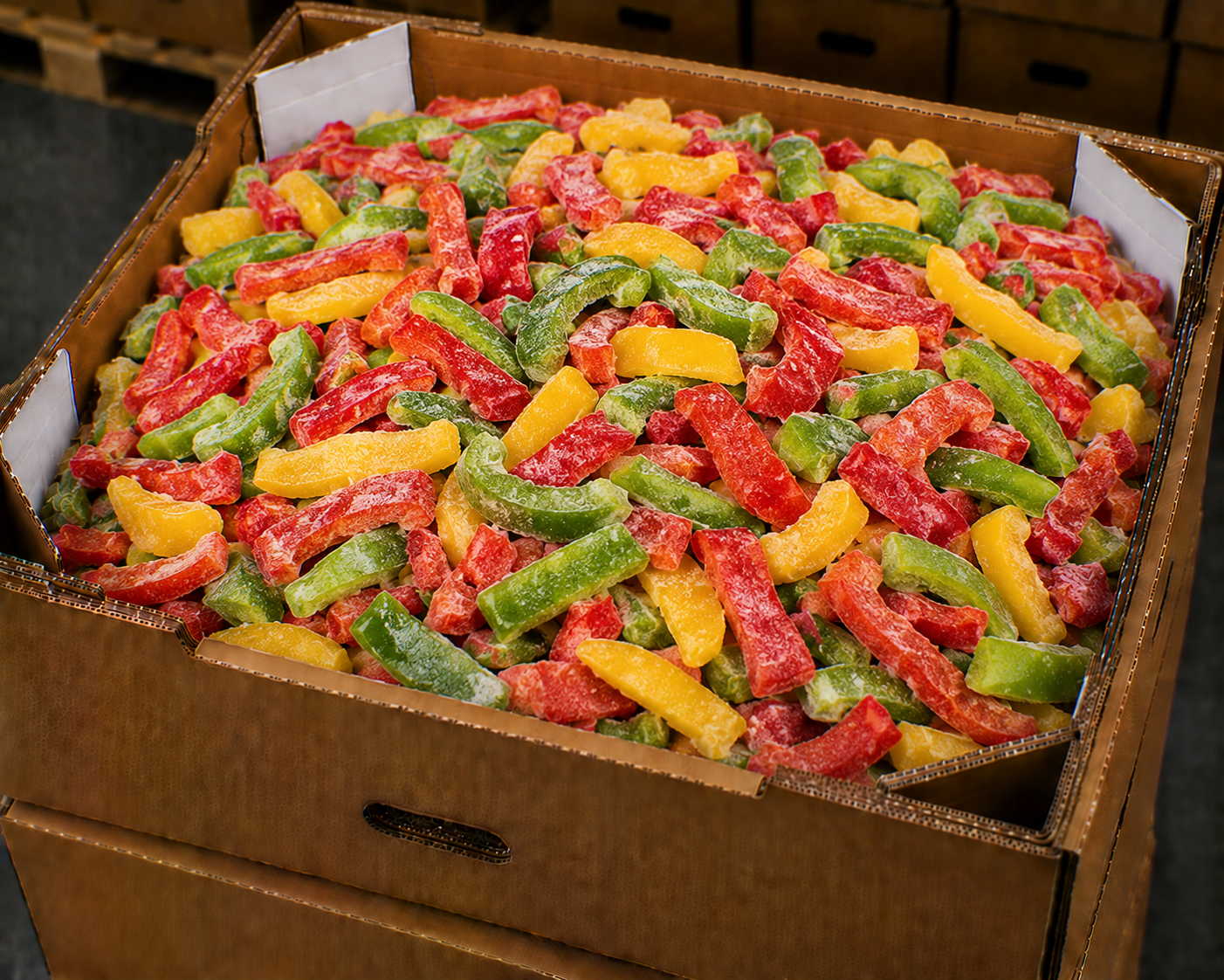 Frozen bell peppers