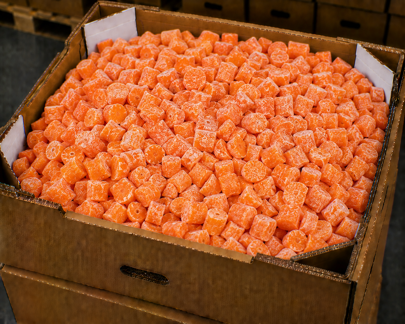 Frozen carrots