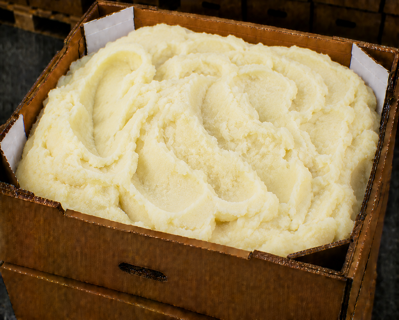 Frozen mashed potatoes