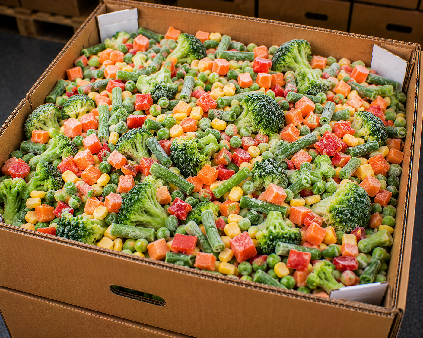 Frozen mixed vegetables