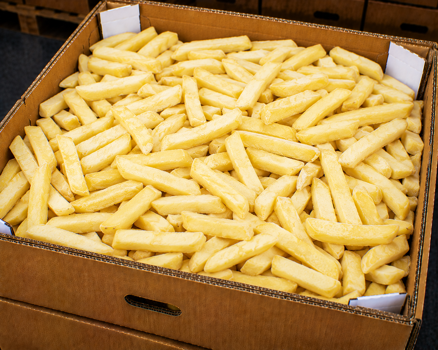 Half-fried potatoes
